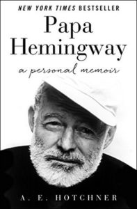 biografia hemingway, de AE Hotchner